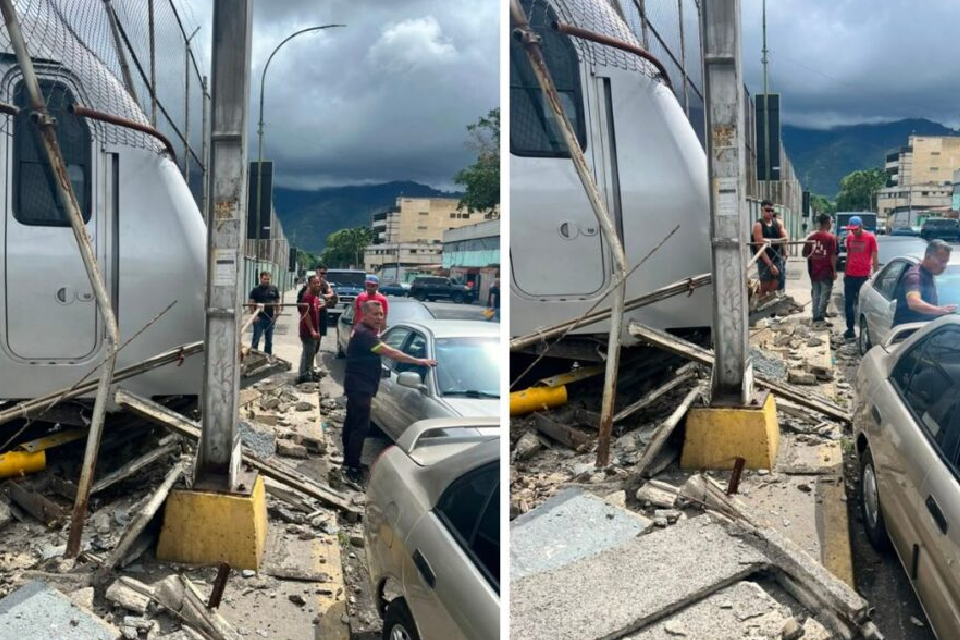 metro de caracas accidente