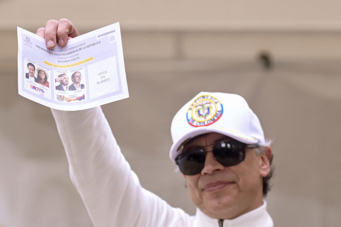 Gustavo Petro voto elecciones 2026