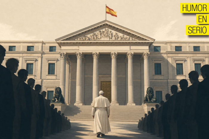 leon xiv ilustracion congreso diputados humor en serio Los leones del Congreso español