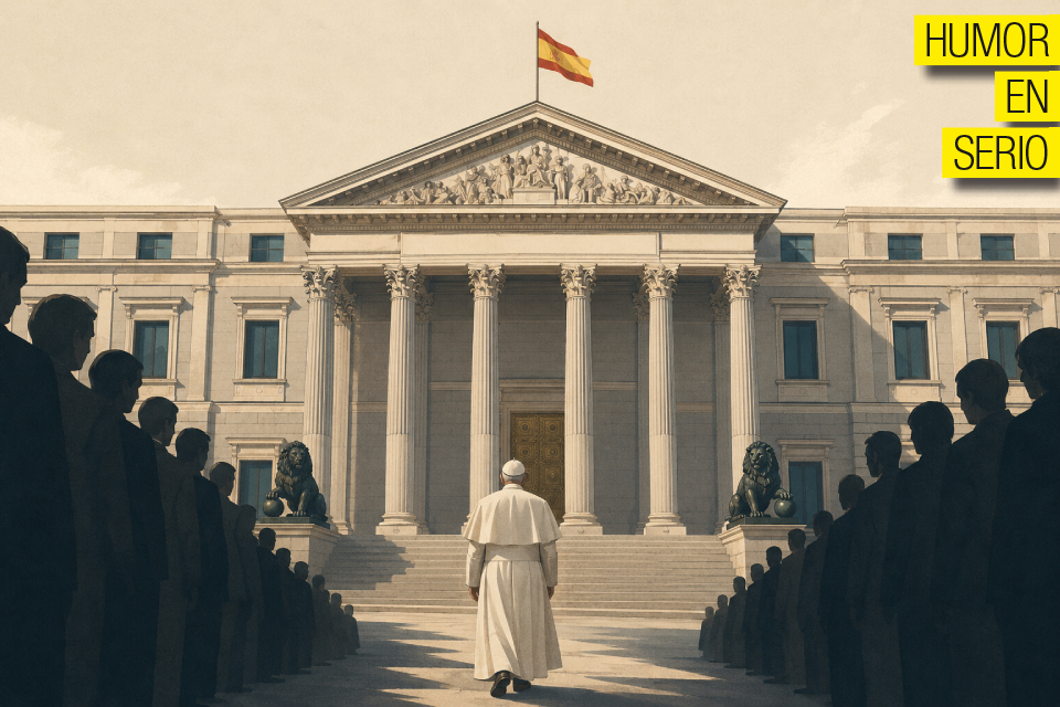 leon xiv ilustracion congreso diputados humor en serio Los leones del Congreso español