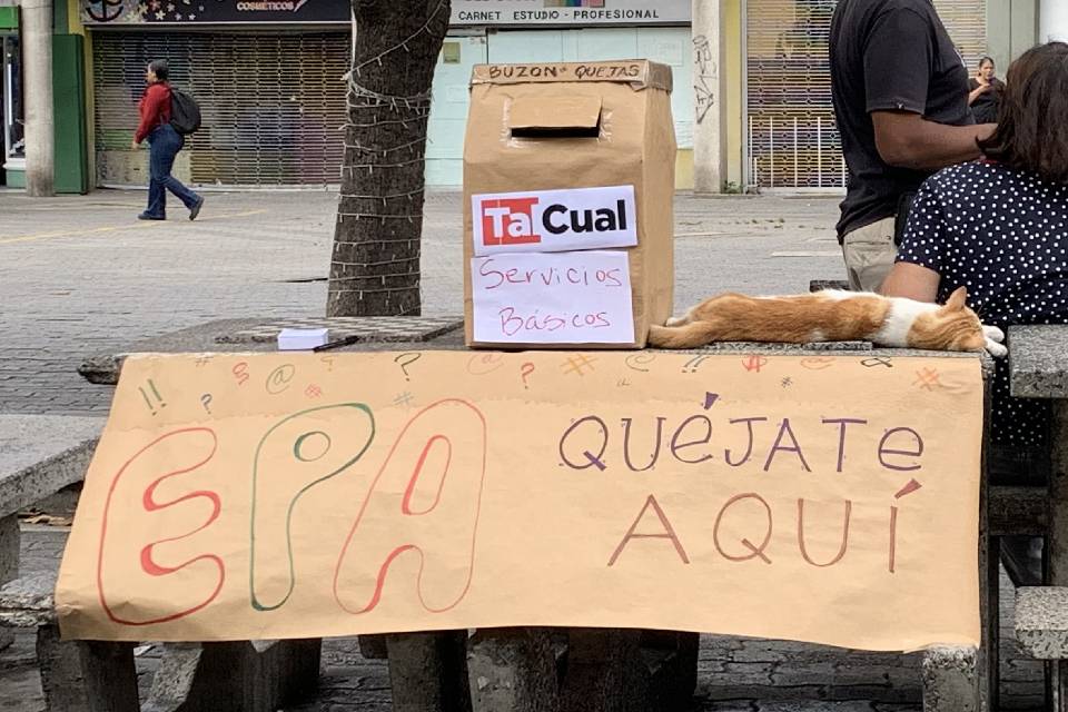 Buzón quejas servicios básicos