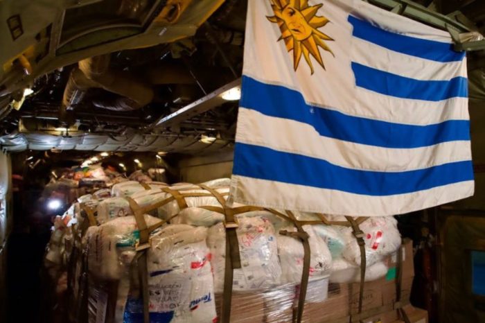 Ayuda humanitaria desde Uruguay