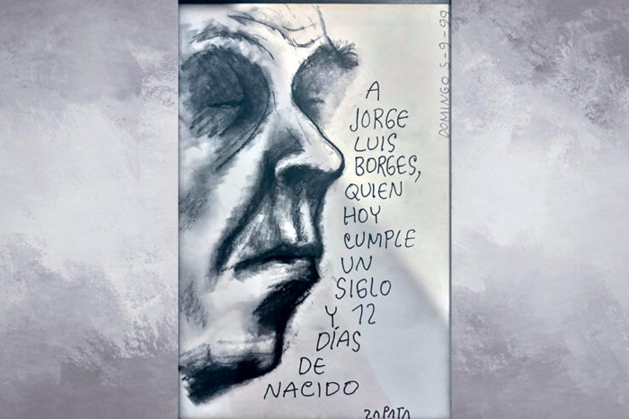 Borges, Zapata y búsqueda de una caricatura