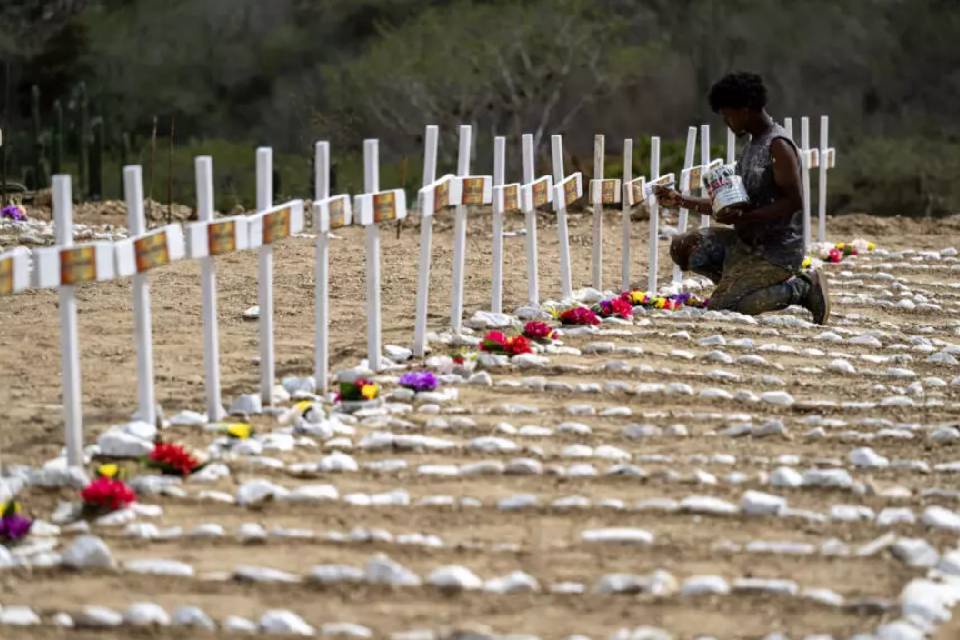 Jorge Rodríguez Cementerio La Guaira muertos terremotos fallecidos