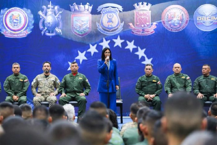 Delcy Rodríguez ascensos