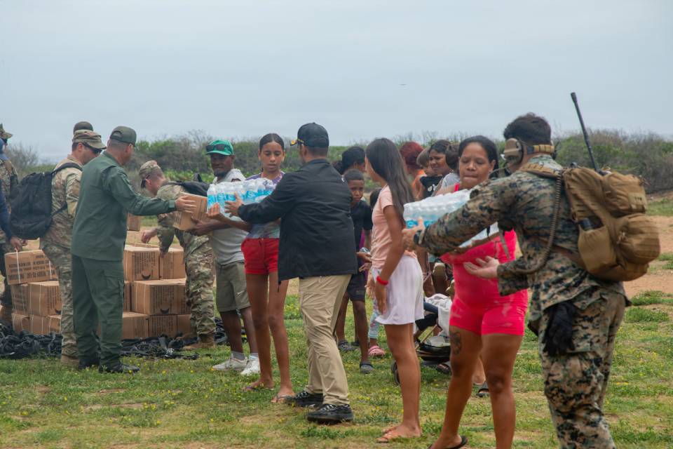 EEUU ayuda terremotos Venezuela
