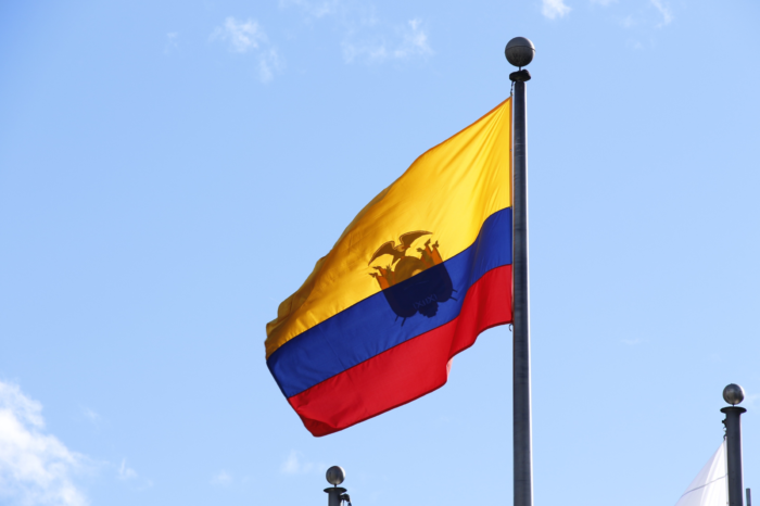 Bandera Ecuador
