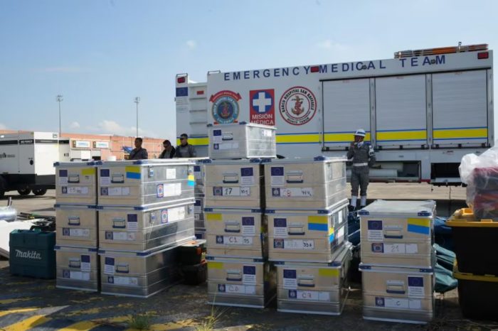 Hospital de campaña Colombia a Caracas