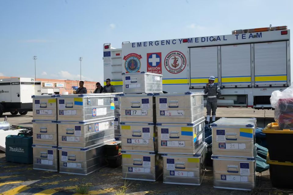 Hospital de campaña Colombia a Caracas
