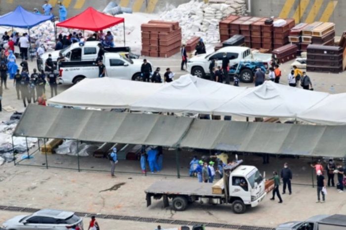 Morgue Los Silos La Guaira terremotos fallecidos