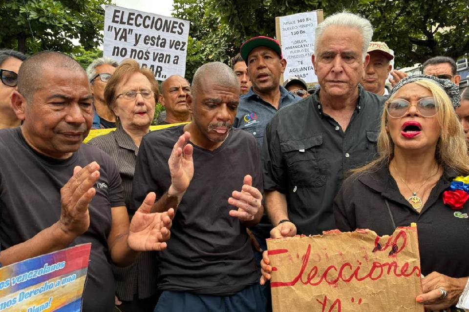 Protesta embajada EEUU