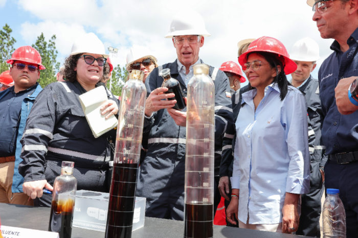 Delcy Rodríguez EUU petróleo tutelaje