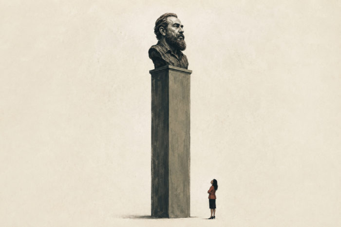 Delcy y Fidel, por Oscar Arnal