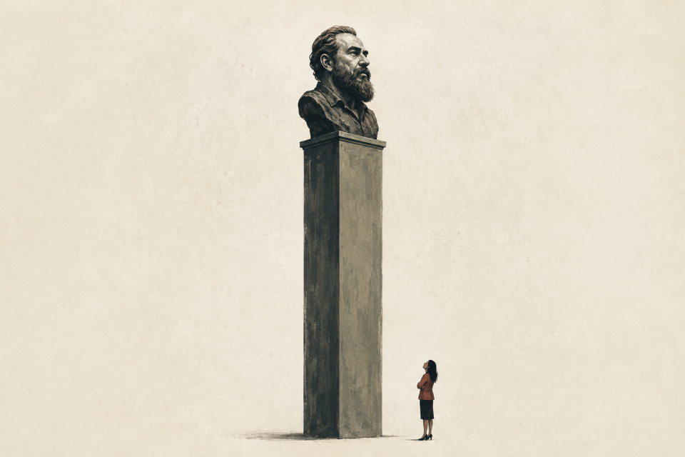 Delcy y Fidel, por Oscar Arnal