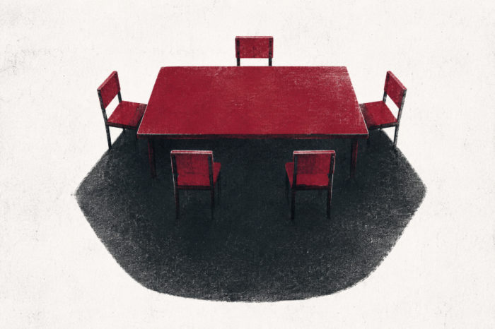 La mesa y sus ausentes, por Luis Ernesto Aparicio M.