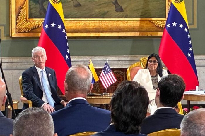 EEUU Venezuela acuerdos petroleros Delcy Rodríguez Chris Wright