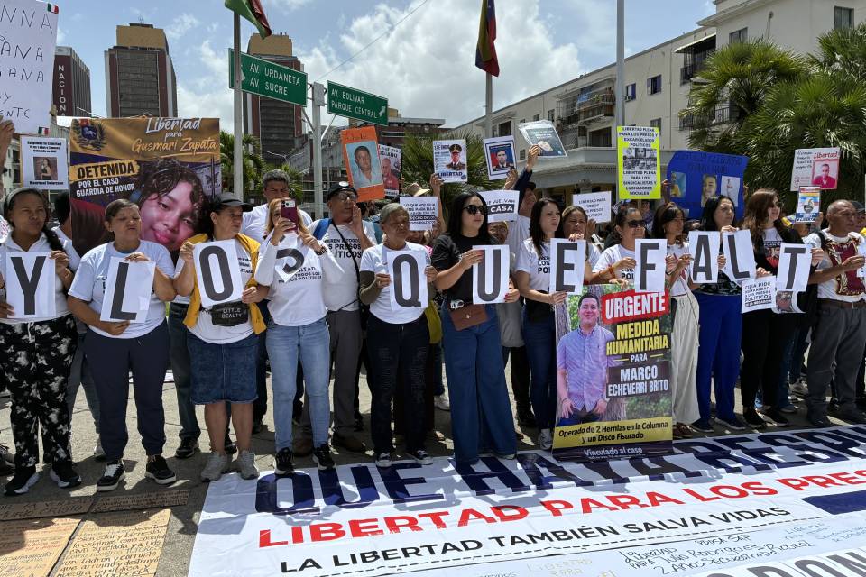 Protesta presos políticos Miraflores (2)