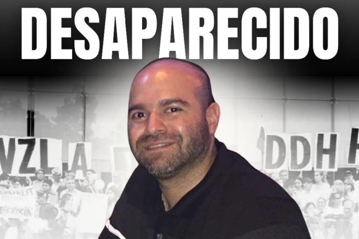 Vente Venezuela militante desaparecido